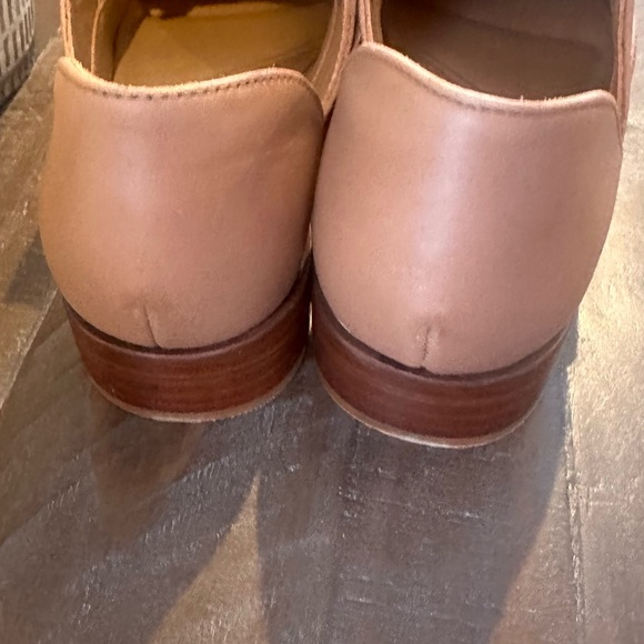 Nisolo Almond Leather Minimalist Loafers - Emma d’Orsay Oxfords - Picture 7 of 9